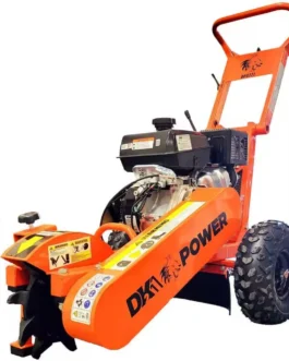 DK2 12 in. 14 HP Gas Powered Certified Commercial Stump Grinder with 9 High Speed HPDC Machined Carbide Cutters