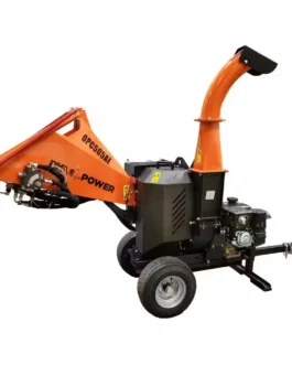 DK2 5 in. 14 HP Gas Powered Kohler Engine Chipper Shredder with Electric Start, Auto-Feed, and DOT Road Legal Tires