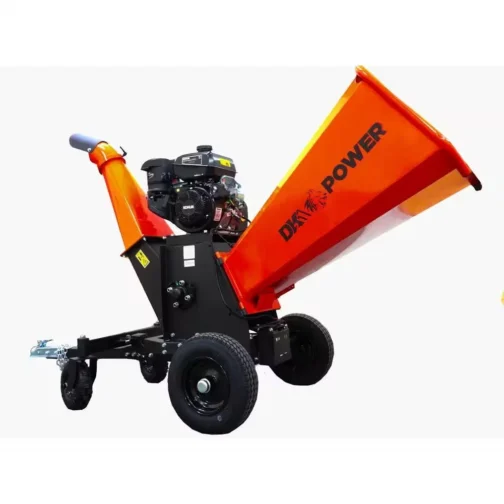 DK2 6 in. 14 HP Gas Powered Kohler Engine Kinetic Chipper Shredder with Electric Start and DOT Road Legal Tires - Image 3