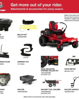 Troy-Bilt Mustang 42 in. 22 HP V-Twin Kohler 7000 Series Engine Dual Hydrostatic Drive Gas Zero Turn Riding Lawn Mower