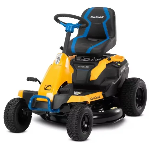 Cub Cadet 30 in. 56-Volt MAX 30 Ah Battery Lithium-Ion Electric Drive Cordless Riding Lawn Tractor with Mulch Kit Included