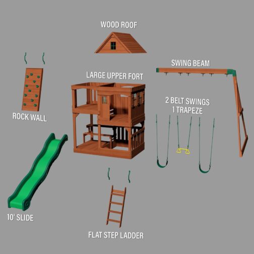 Hillcrest Swing Set - Image 12