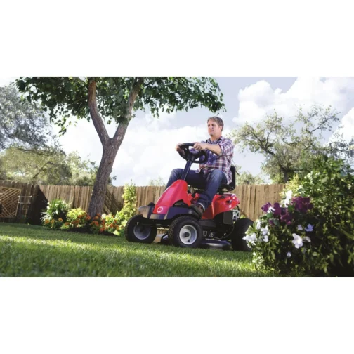 Troy-Bilt 30 in. 10.5 HP Briggs and Stratton Engine 6-Speed Manual Drive Gas Rear Engine Riding Mower with Mulch Kit Included - Image 3