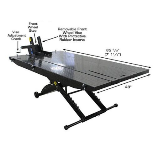 Atlas ACL XLT Motorcycle ATV Lift with Roller Plate - Image 3