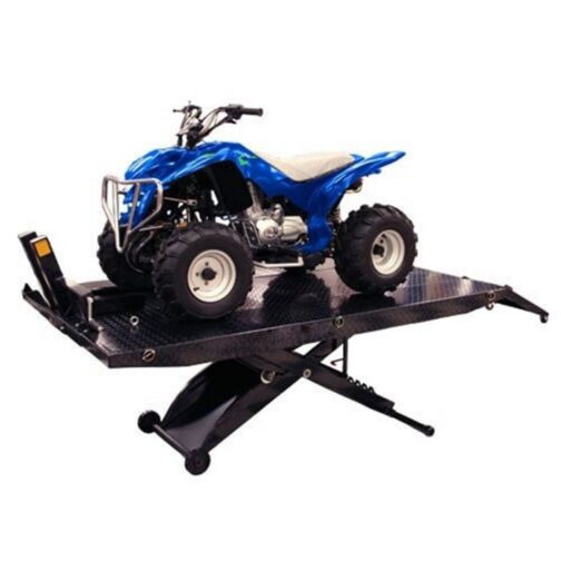 Atlas CycleLift XLT Motorcycle ATV Lift with Dropout Panel