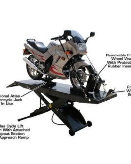 Atlas CycleLift Motorcycle Lift with Dropout Panel