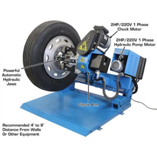 Atlas TTC305A Automatic Heavy-Duty Truck Tire Changer - Image 4