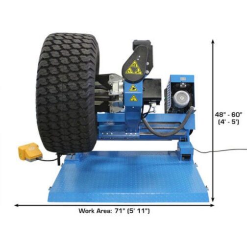 Atlas TTC305A Automatic Heavy-Duty Truck Tire Changer - Image 2