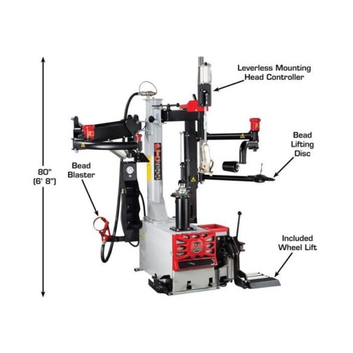 Atlas Platinum PTC500 Center Post Tire Changer with Assist Arms - Image 3