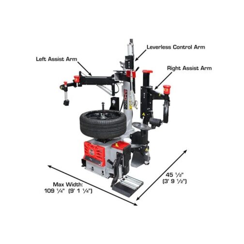 Atlas Platinum PTC500 Center Post Tire Changer with Assist Arms - Image 2