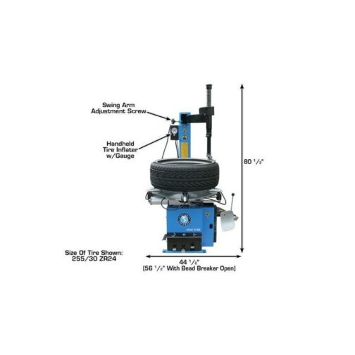 Atlas TC289 Extra Large Wheel Clamp Tire Changer - Image 3