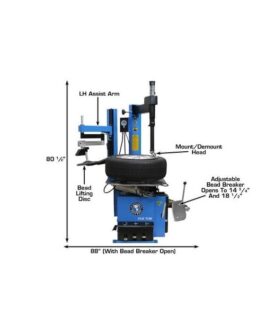 Atlas TC289LH Assist Arm Wheel Clamp Tire Changer