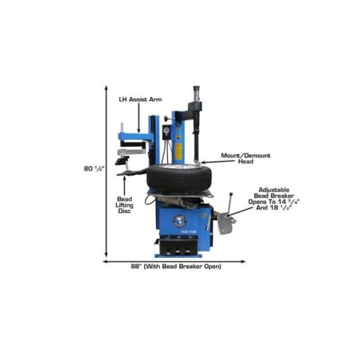 Atlas TC289LH Assist Arm Wheel Clamp Tire Changer - Image 2