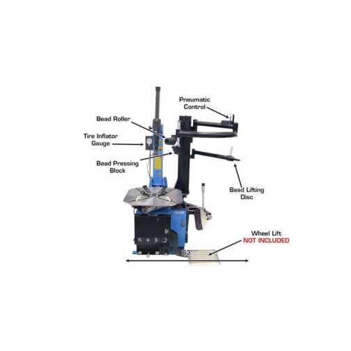 Atlas TC755EZ E-Z Arm Wheel Clamp Tire Changer - Image 4