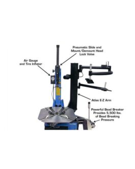 Atlas TC755EZ E-Z Arm Wheel Clamp Tire Changer