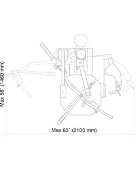 CEMB SM628BPS Advance Swing Arm Tire Changer