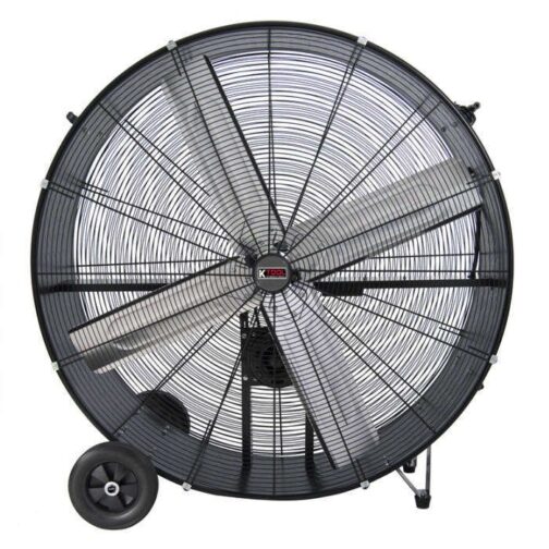 K Tool KTI77742 42" Heavy-Duty Portable Drum Fan - Image 3