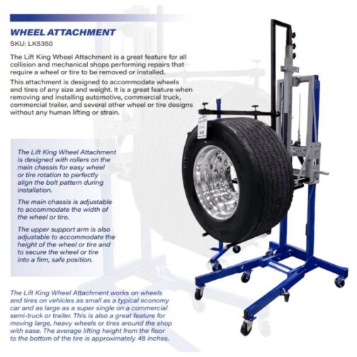 Lift King LK5350 Wheel Attachment - Image 2