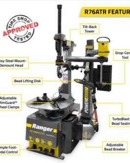 Ranger R76ATR-L Tilt-Back Tire Changer & Single Tower Assist