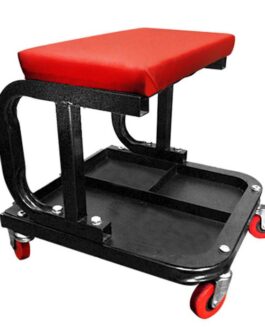 Ranger RST-1WS Cushioned Rolling Work Seat with Tool Tray