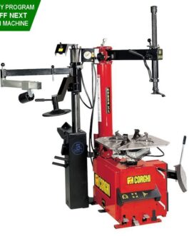 Corghi A9824TI Swing-Arm 24″ Tire Changer + PU1500 Assist Arm